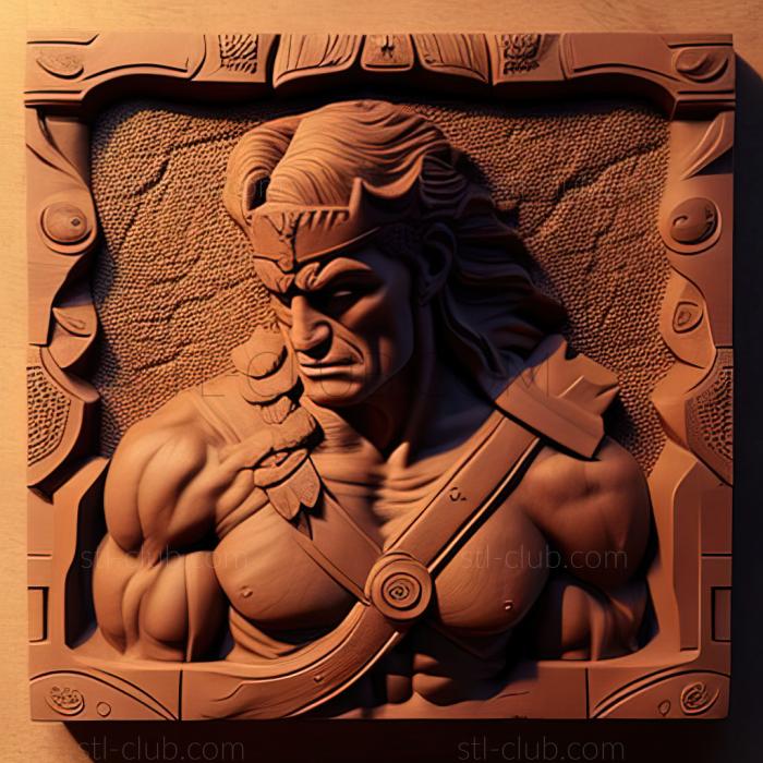 3D model Conan FROM NARUTO (STL)